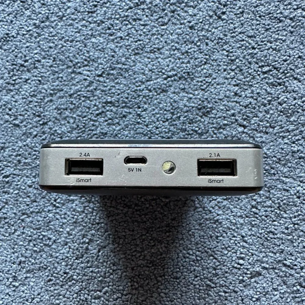 RAVPower Black & Silver 13000 MAh Portable Charging Power Bank